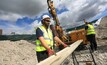  SafeLane Global’s Nigel Styles conducting intrusive unexploded ordnance surveys on a construction site