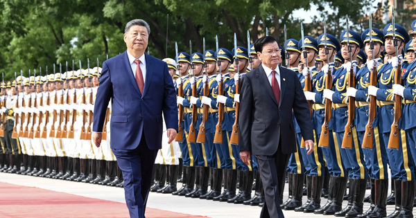 CHINA-BEIJING-XI JINPING-LAOS-THONGLOUN-TALKS (CN)