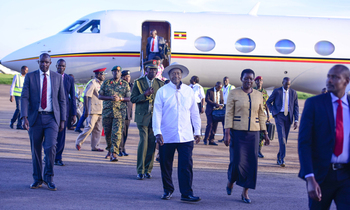 President museveni returns 350x210