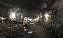  Underground operations at the Blanket mine