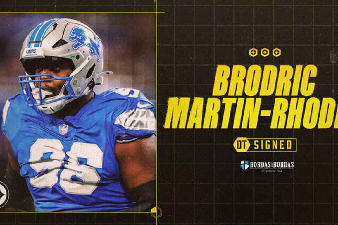 Steelers sign Martin-Rhodes to 53-man roster