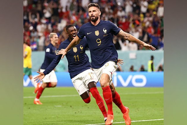 FIFA WC: Giroud, Mbappe help France defeat Australia 4-1 in Group D match