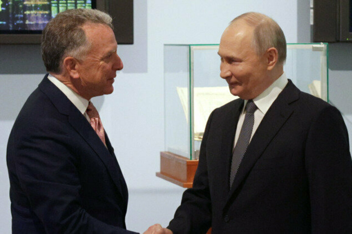 Putin meets with U.S. special envoy for Ukraine talks