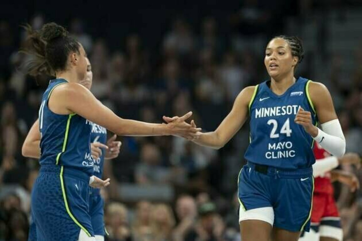 Napheesa Collier nets 28 to lead Lynx past Mystics
