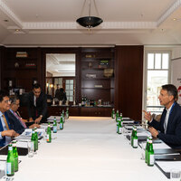 "Delighted to hear his confidence in India's growth story": Piyush Goyal on meeting Airbus Chairman Rene Obermann