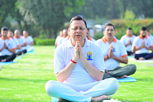 Uttarakhand is land of yoga, sages: CM Dhami
