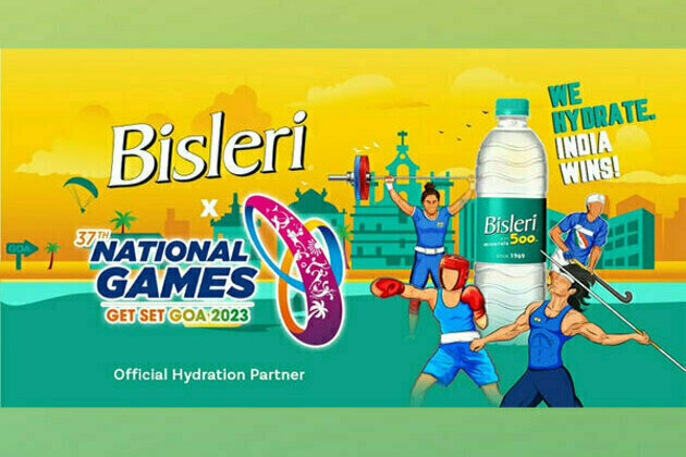 Bisleri Partners with the Biggest Sporting Event - 2023 National Games of India as the Official Hydration Partner