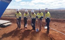 The first sod being turned at Fortescue's Eliwana Mine and Rail project