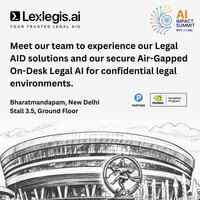 Lexlegis to Showcase AI-Driven Legal Intelligence at India AI Impact Summit 2026 with Five-Stall Presence