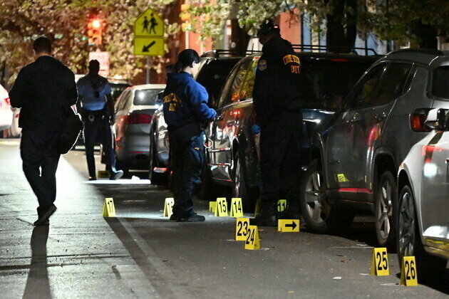 Philadelphia shooting leaves two dead, nine others injured