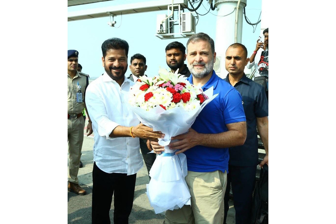 Telangana: Rahul Gandhi to meet district Congress chiefs in Vikarabad; BJP says "no moral right to visit"