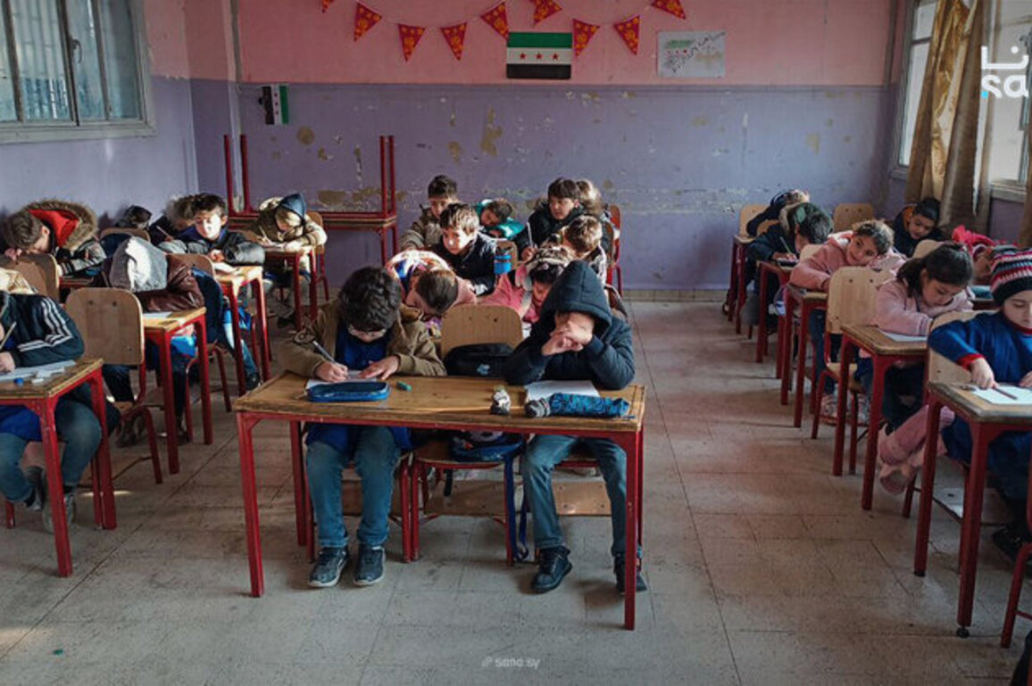 4.5 million Syrian students start their first semester exams