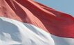 Indonesia flag.