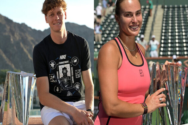 Sinner clinches first Indian Wells title; Sabalenka wins women's crown