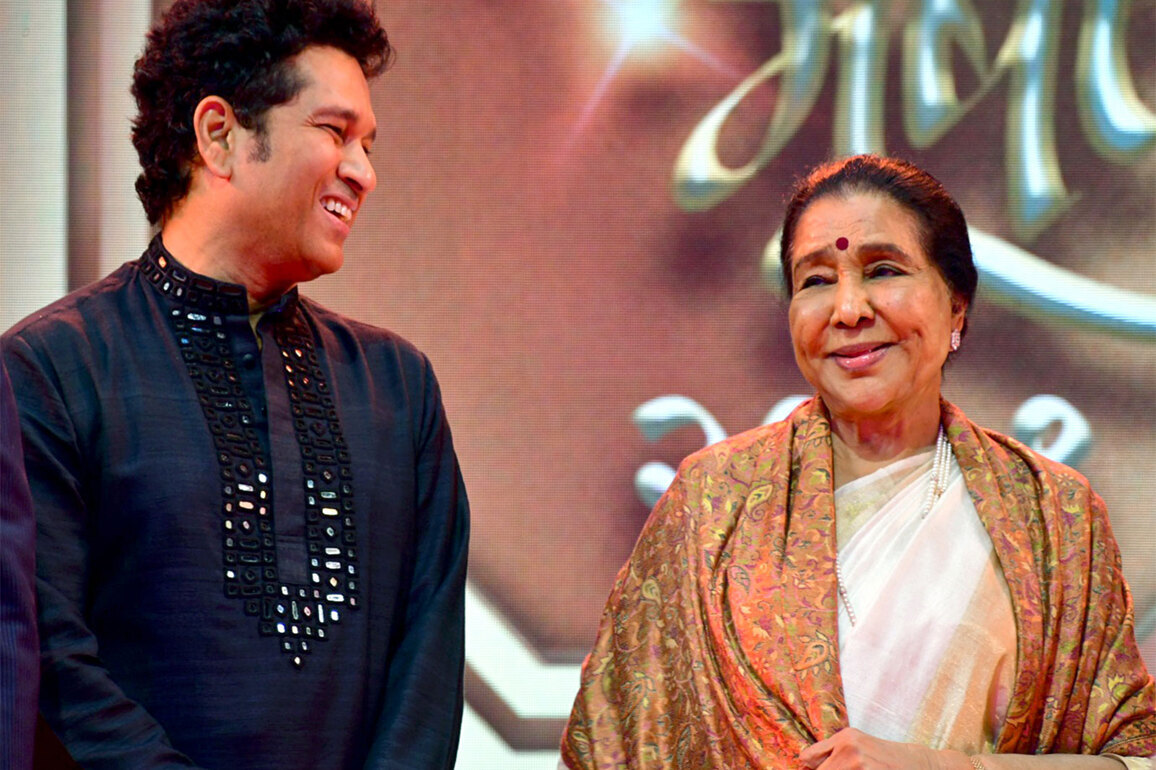 "Asha Tai was family": Sachin Tendulkar expresses grief over Asha Bhosle's passing