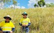  Queensland resources minister Scott Stewart visited Oaky Creek at the weekend to inspect the site’s rehabilitation work.