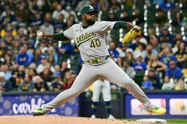 Luis Severino picks up first win as A's edge Brewers