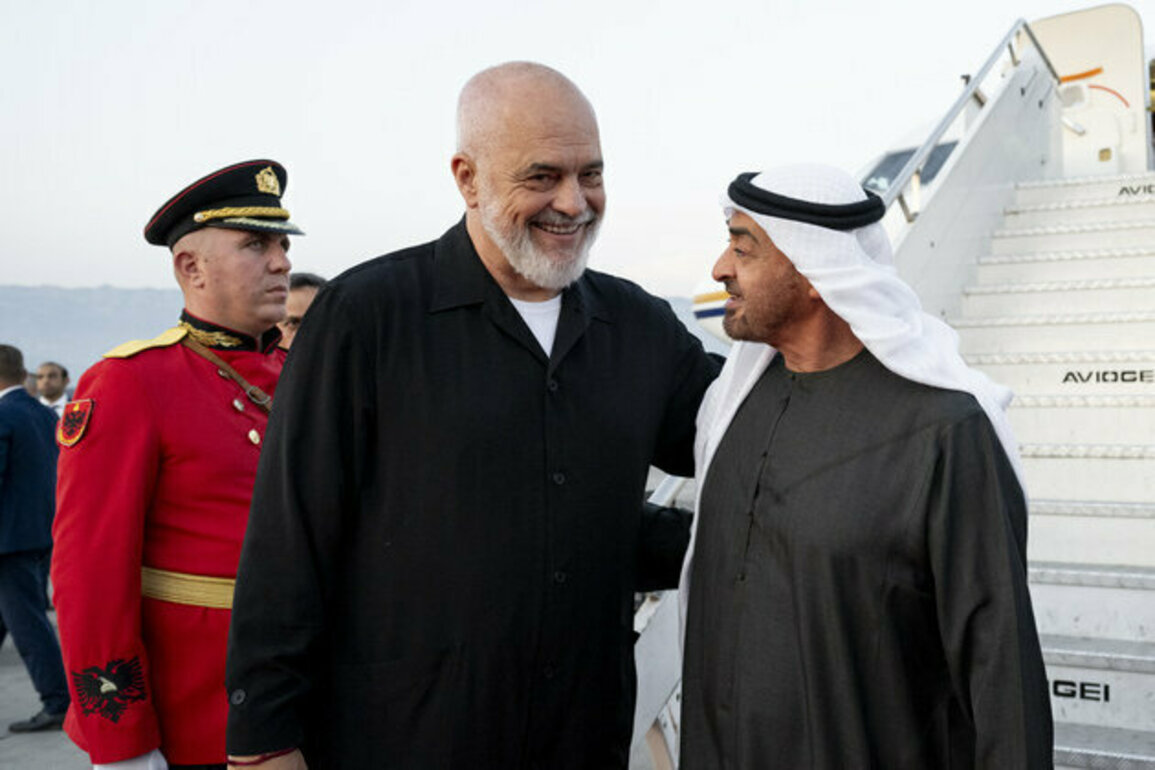 UAE President, Albanian Prime Minister meet in Tirana to discuss bilateral ties