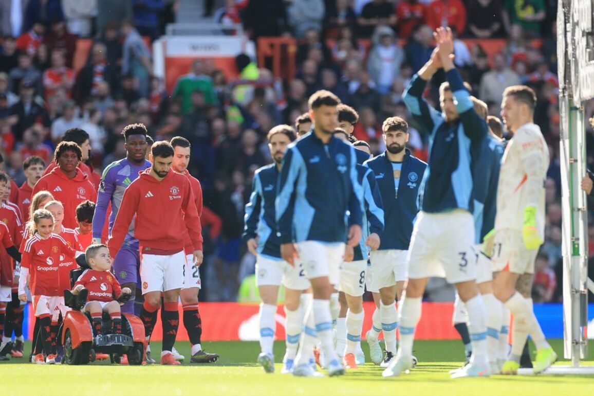 Manchester United's seven-year-old Belfast mascot makes history alongside Bruno Fernandes