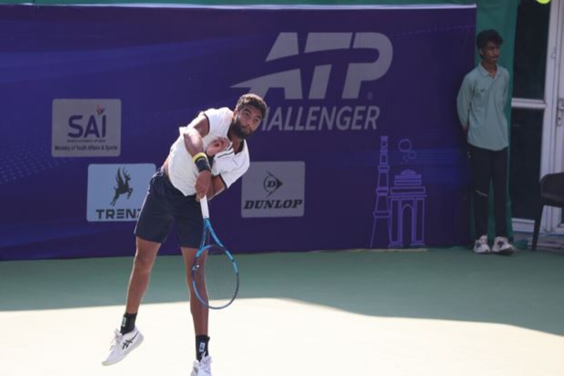 ATP Delhi Open 2026: Last-minute entrant M Sureshkumar lights up day 1