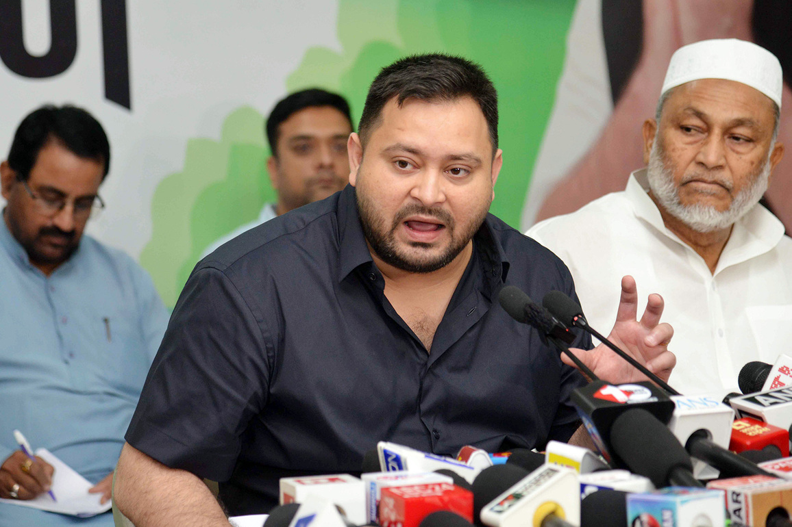 Tejashwi Yadav calls Nitish Kumar's govt a "copycat"