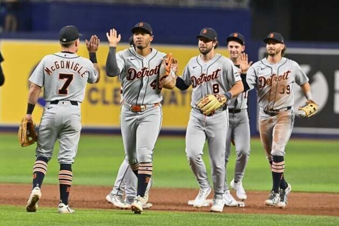Tigers chase rare winning streak, series victory over Rays