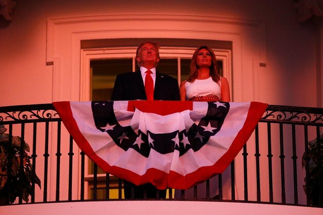 Trump Salute to America Features Fireworks, Fiery Speech