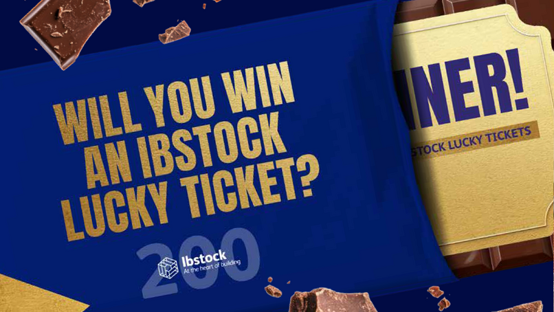 Ibstock launches 'Lucky Ticket' giveaway for merchant partners