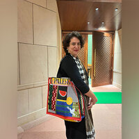 "Hope PM Modi demands justice for Gaza's women, children in Knesset": Priyanka Gandhi