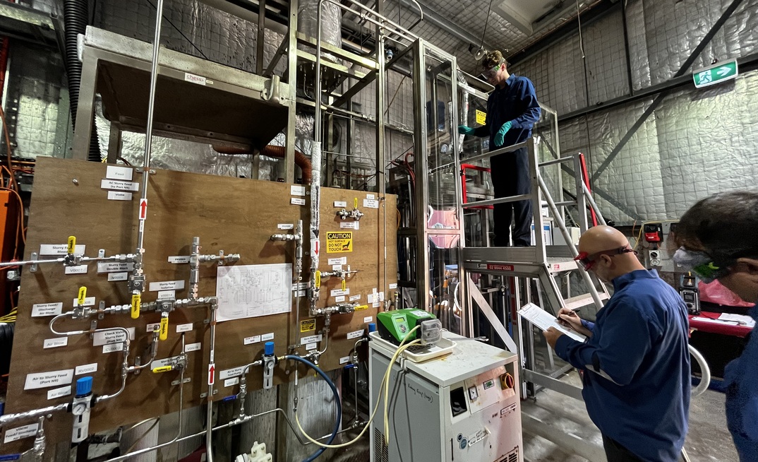 LieNA processing at ANSTO