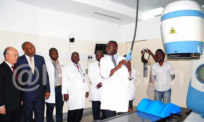 Radiotherapy machine commissioned Radiotherapy machine commissioned