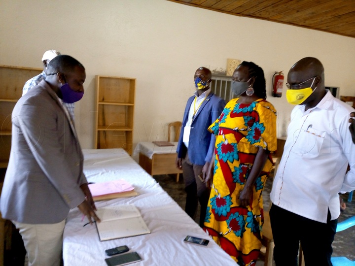 Paparu during the nomination exercise. Photo by Robert Ariaka