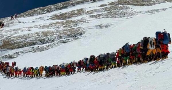 Record 274 climbers scale Everest in a single day from Nepali side