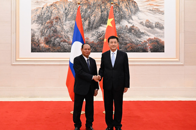 CHINA-BEIJING-WANG XIAOHONG-LAOS-MEETING (CN)