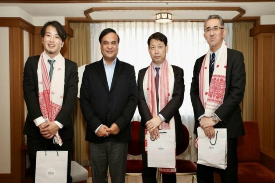 Assam CM Sarma engages with senior Japanese officials, industry leaders