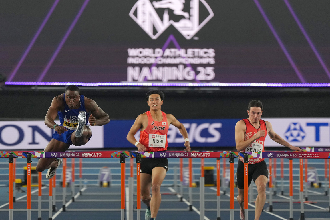 (SP)CHINA-NANJING-ATHLETICS-WORLD ATHLETICS INDOOR CHAMPIONSHIPS-DAY 2 (CN)