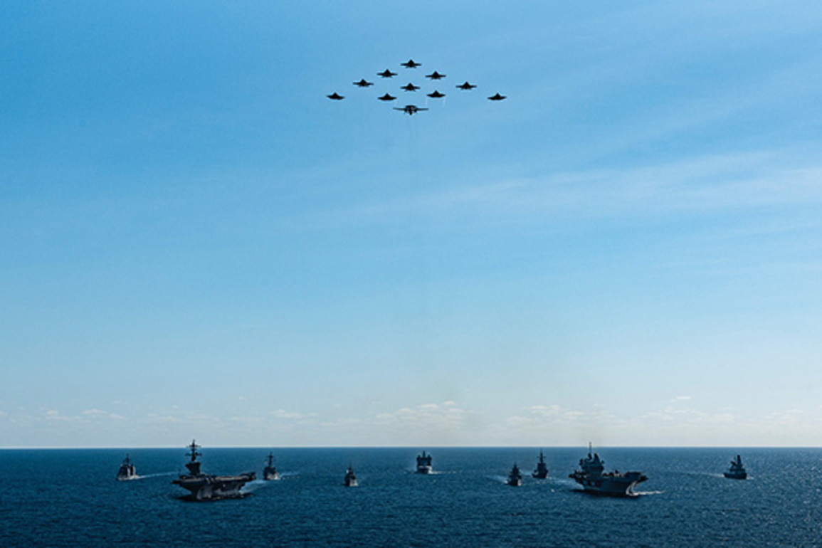 USA and allies rehearse down under for a war with China