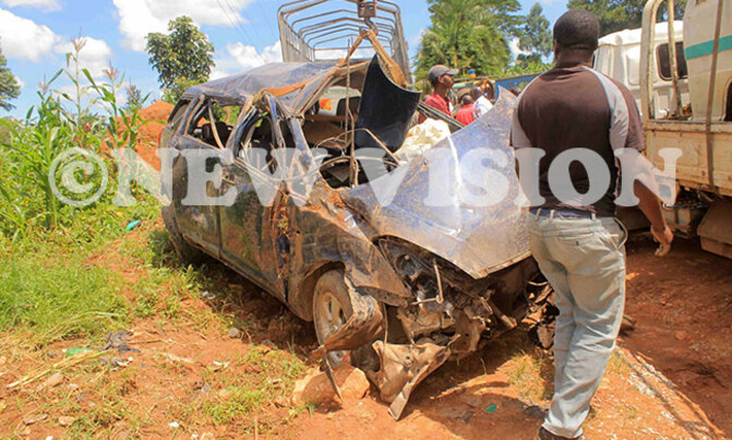 One dead, two injured in Matugga accident One dead, two injured in Matugga accident