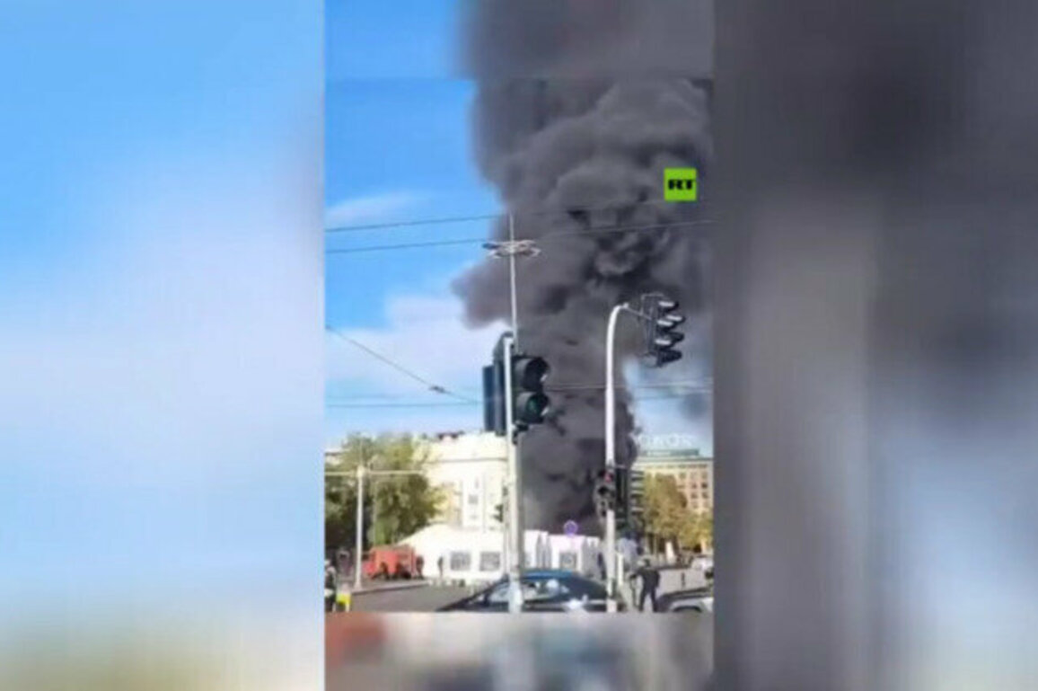 Shooting and arson in Serbian capital 