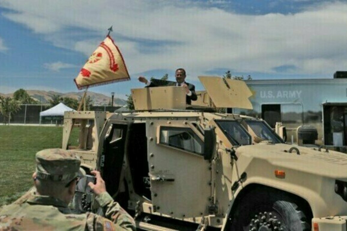 Parks Reserve Forces Training Area, Dublin, Calif. Celebrate Army's 250th Birthday