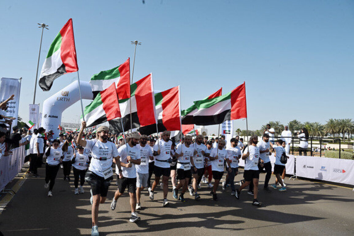 25,000 participants reflect spirit of unity, belonging at conclusion of 'Run for the Nation' event in Abu Dhabi