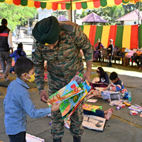 Young artists mark Vijay Diwas with patriotic paintings in Agartala
