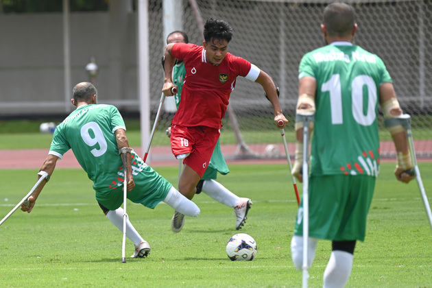 (SP)INDONESIA-JAKARTA-AMPUTEE FOOTBALL-ASIAN CUP QUALIFIERS 2025-INDONESIA VS SYRIA