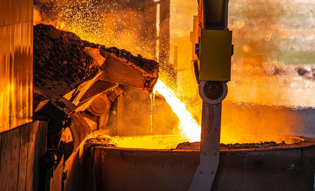  Produção de aço na Acciaierie d’Italia/Divulgação