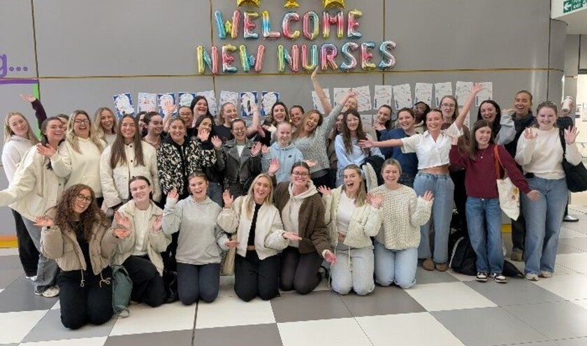 Some of NHS Greater Glasgow and Clyde's newly-qualified nurses and midwives © NHS Greater Glasgow and Clyde