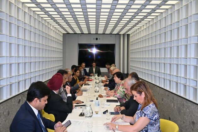 All-Party Delegation holds talks with ELIAMEP think tank in Greece