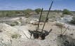  Old copper workings just outside Black Canyon's Lofty Range project