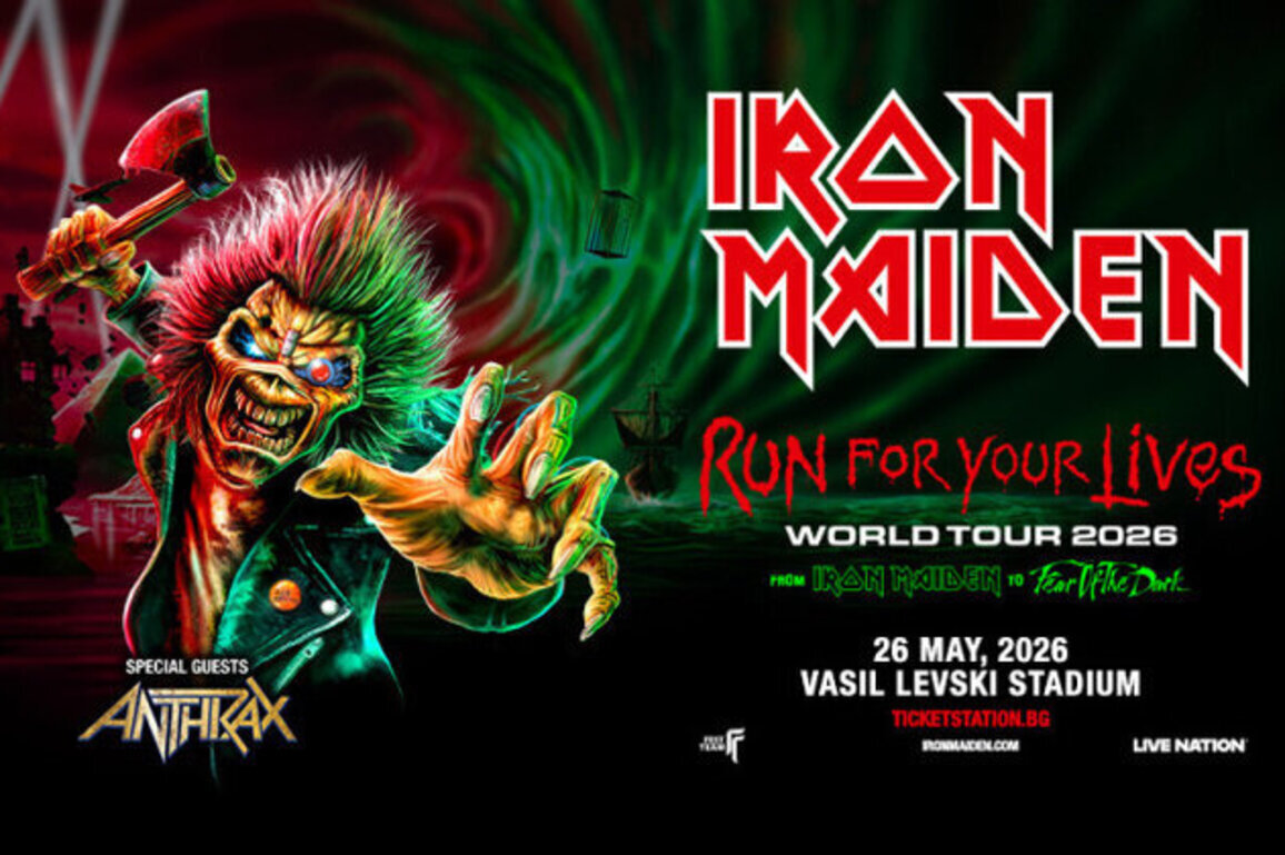 Just Hours Until Iron Maiden Take Over Sofias National Stadium