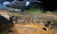 Extravasamento de dique da mina Viga, da Vale em Congonhas