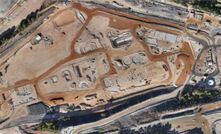 An aerial shot of the Greenbushes mine.